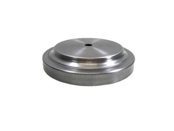 CANOPY/BACKPLATE STEPPED 5 1/8" X 1" 13/32" C.H. 20 GA CRS