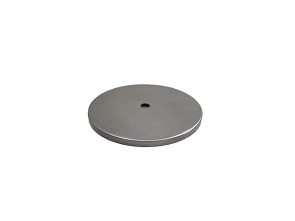 CANOPY/BACKPLATE 5" X 1/4" 13/32" C.H. 20 GA CRS